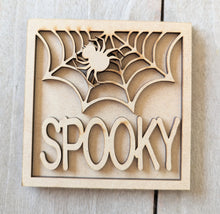 Load image into Gallery viewer, Halloween Changeable Sandwich Board Inserts (7 Styles)
