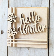 Load image into Gallery viewer, Snowman &amp; Winter Sandwich Board Inserts (8 Styles)
