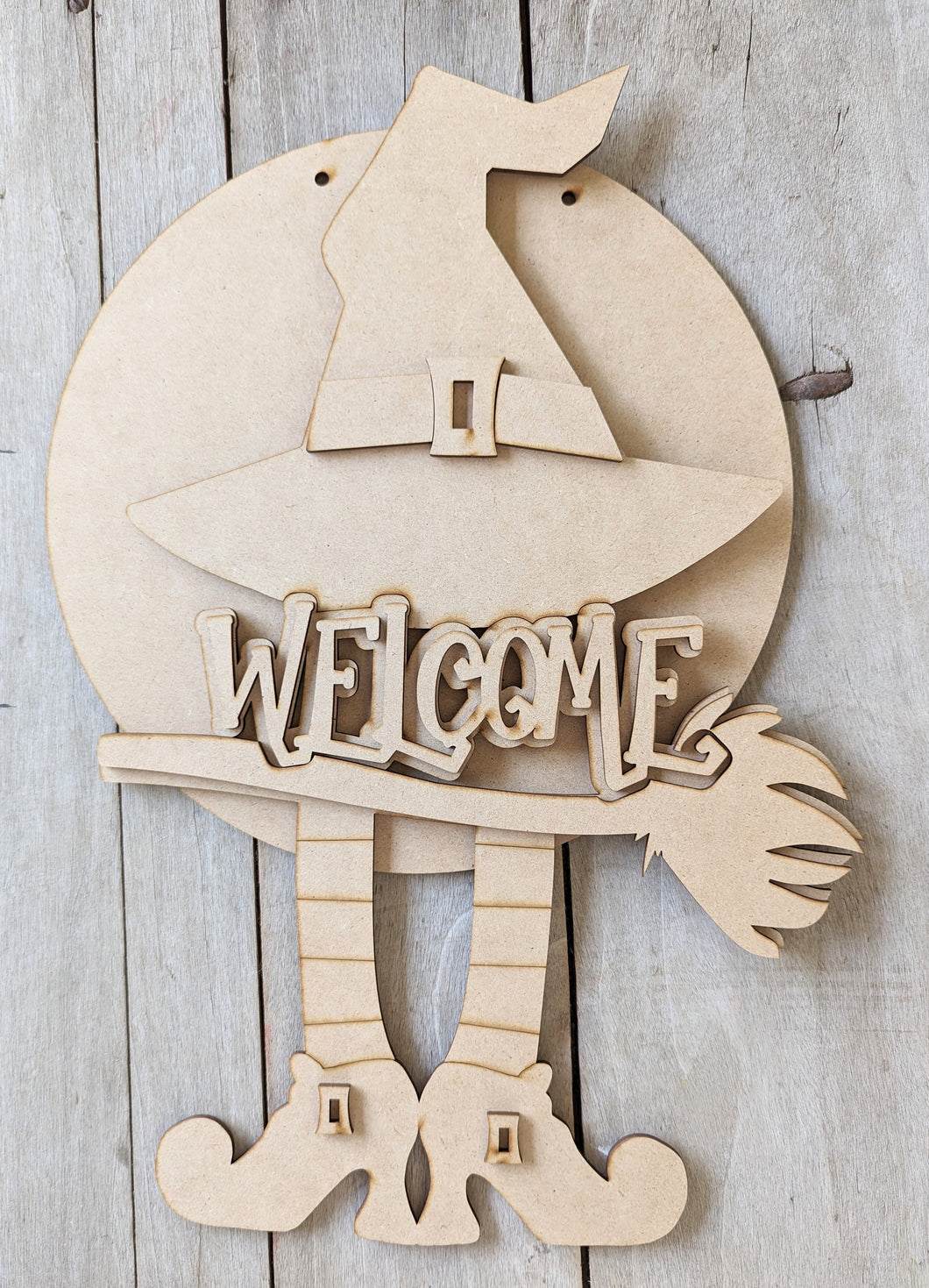 Welcome Witches Door Hanger