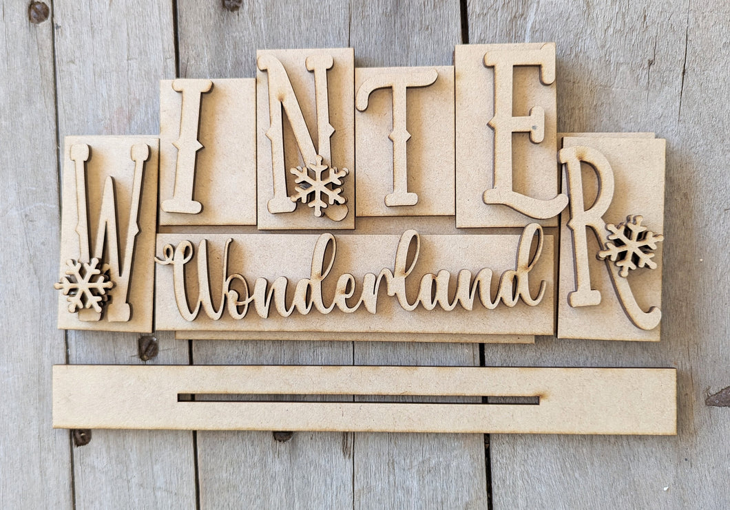 Winter Mini Block Set