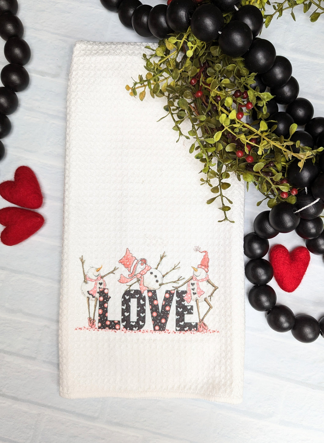 Valentine's Love Towel