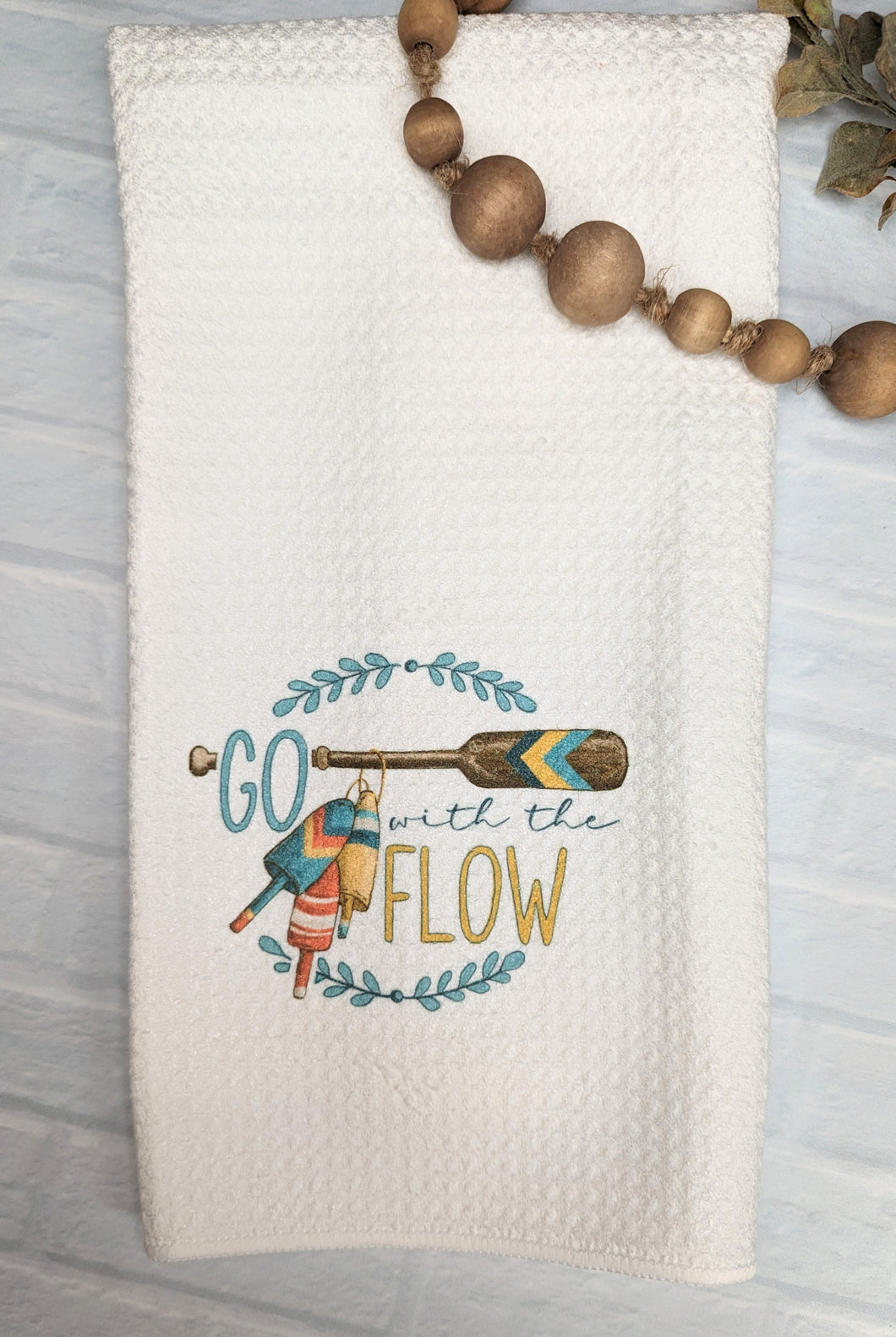 Go With The Flow Towel