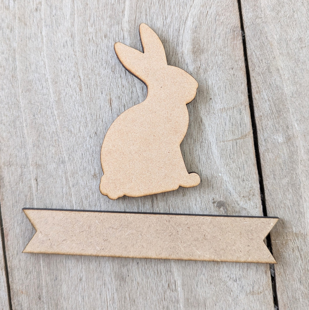 Bunny & Banner Set Of 2