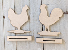 Load image into Gallery viewer, Chicken Coop Chickens - 2 Different Styles
