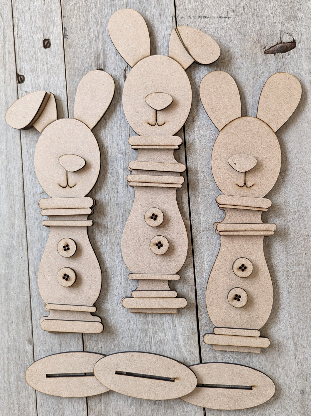 Spindle Bunnies Set Of 3