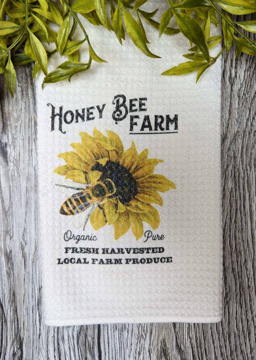 Honey Bee Farm Towel