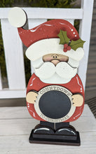 Load image into Gallery viewer, Santa Countdown To Christmas Stander
