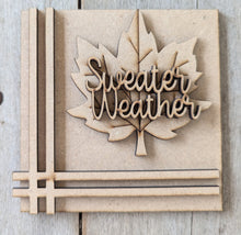 Load image into Gallery viewer, Fall Standing Sandwich Sign Insert (4 Styles)
