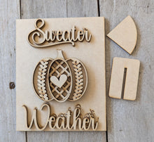 Load image into Gallery viewer, Sweater Fall Signs - 3 Styles
