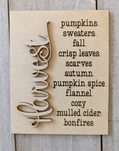 Load image into Gallery viewer, Sweater Fall Signs - 3 Styles
