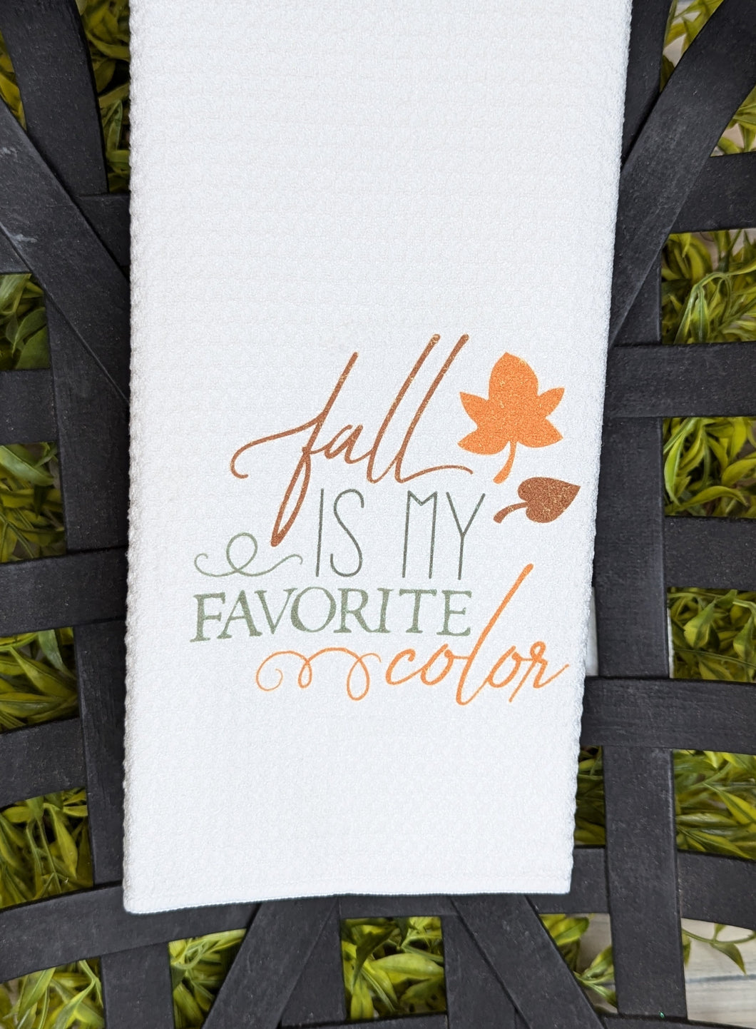 Fall Favorite Color Towel