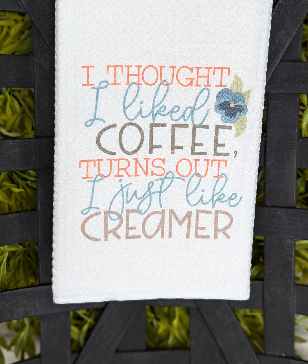 Like Creamer Coffee Towel