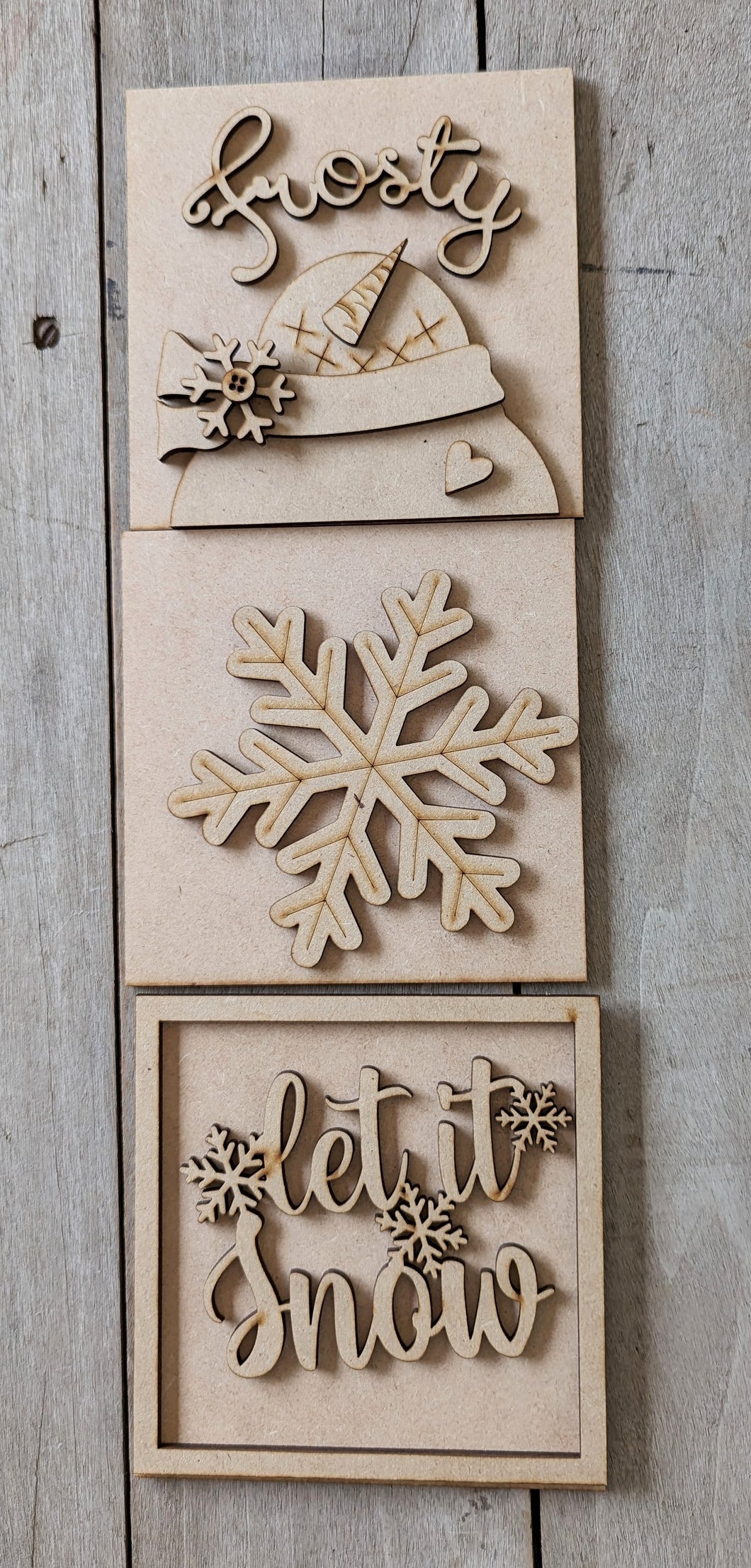 Snowman Changeable Ladder