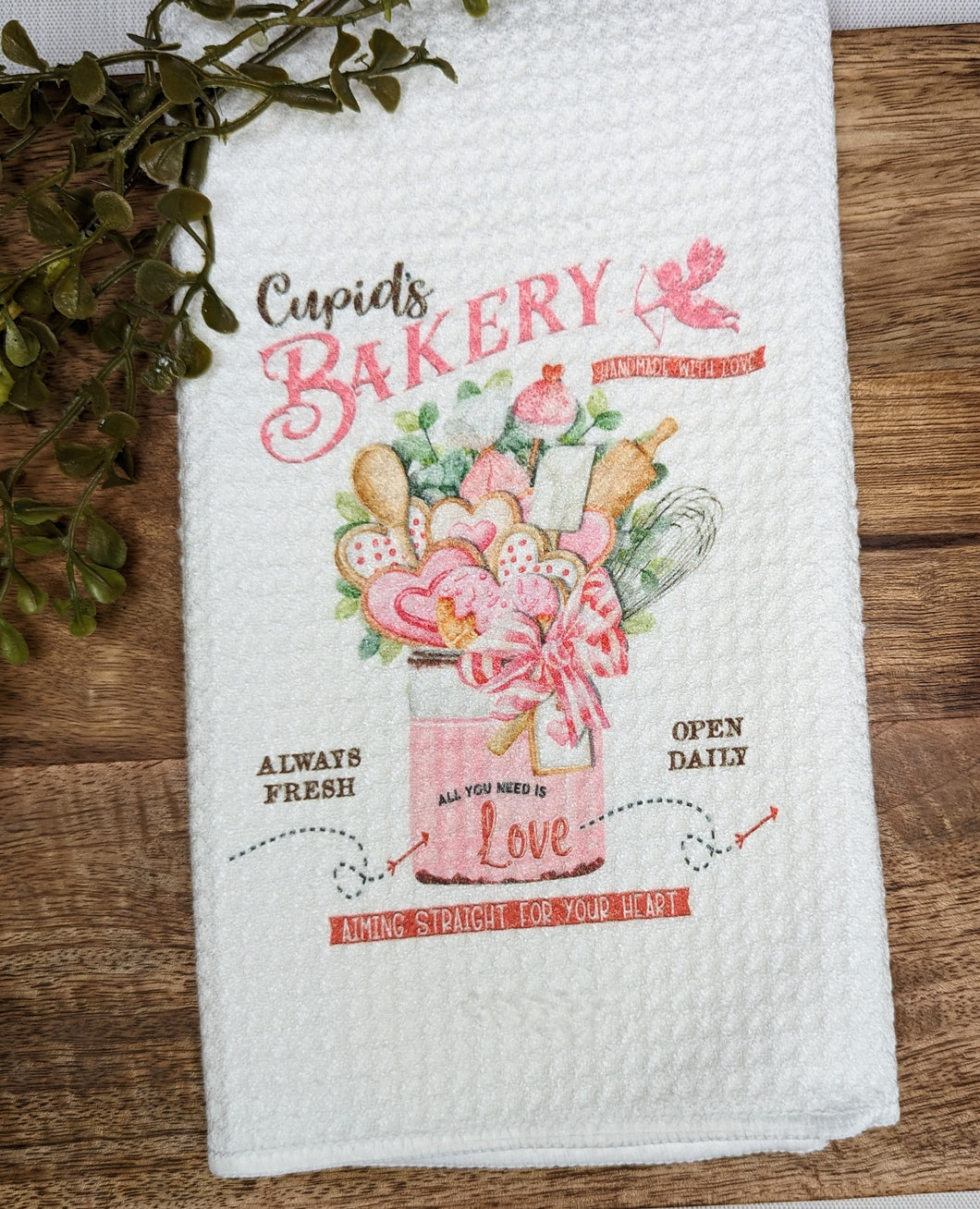 Cupid's Bakery Towel