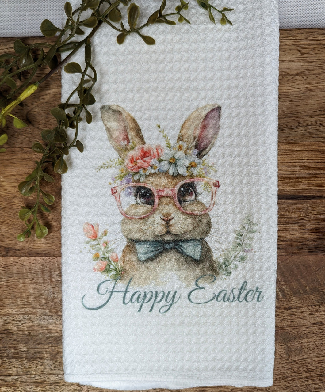 Happy Easter Bunny Towel