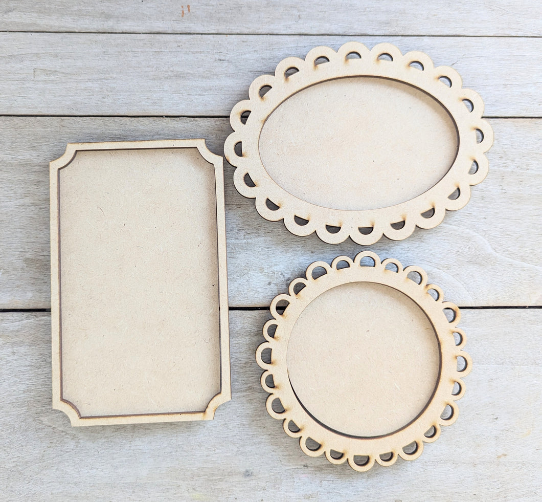 Set Of 3 Frames