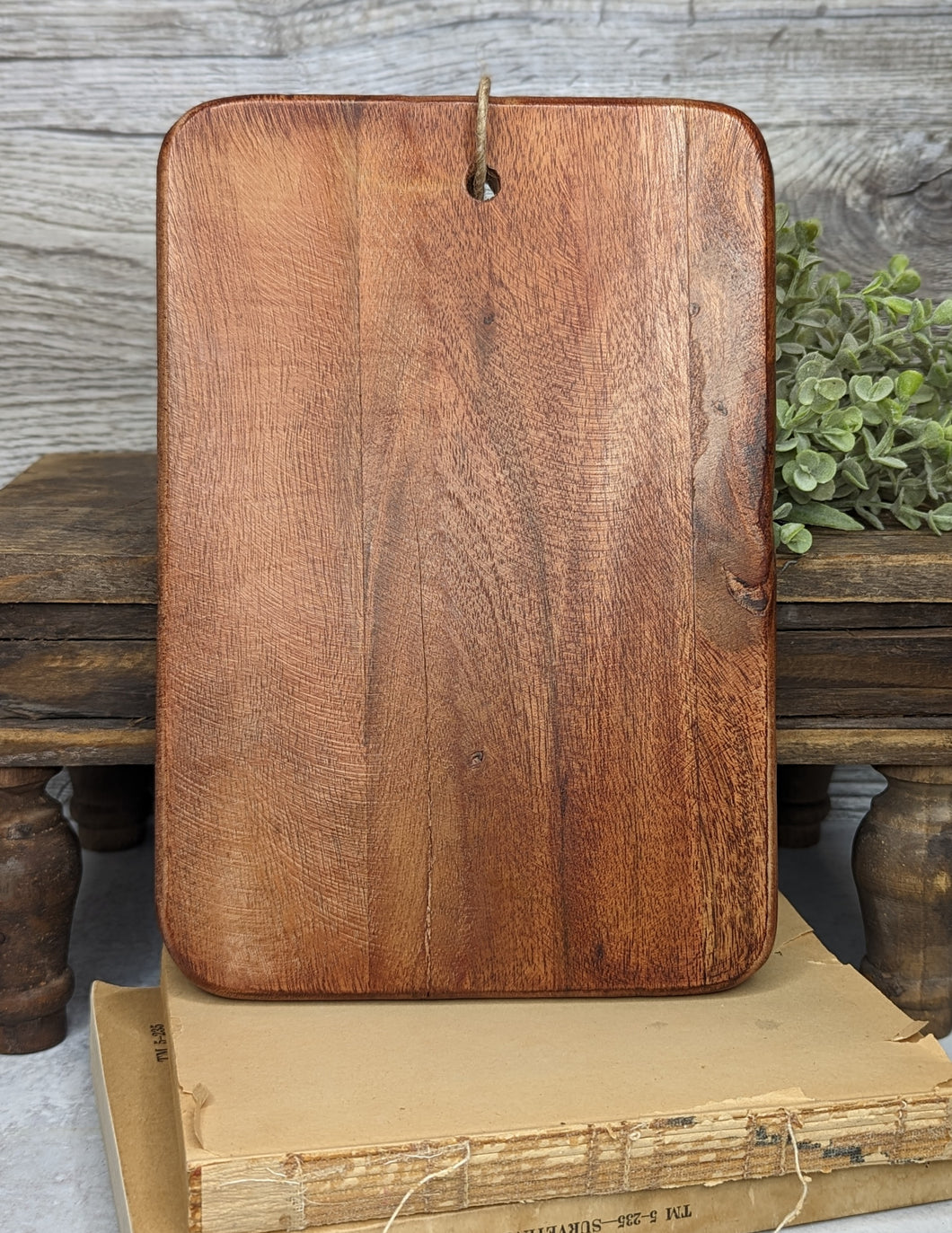 Personalized Brown Cutting Board