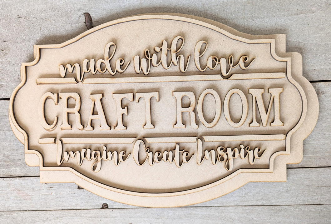 Crafting Room Sign